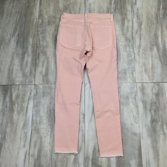 Veronica Beard Debbie Millennial Pink 10" Skinny Jeans 25 - Picture 5 of 11